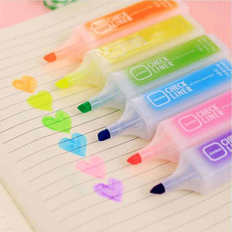 Wholesale Cute Small Highlighter Set For Kids Fluorescent Markers For  Painting, School, And Office Supplies From Lanmmg, $13.03